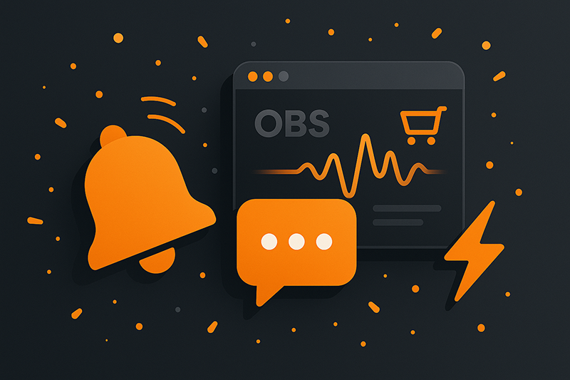 Grussbotschaften und Streamalerts sind live!