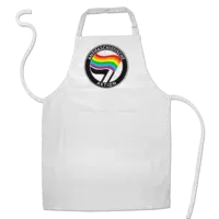 Motiv: Schürze - Regenbogen Antifaschistische Aktion - bestimme auf Wunsch Details wie Produkt, Grösse, Farbe und Position selbst ! Motiv: Schürze - Regenbogen Antifaschistische Aktion