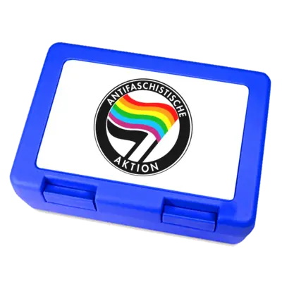 Motiv: Brotzeitbox - Regenbogen Antifaschistische Aktion 