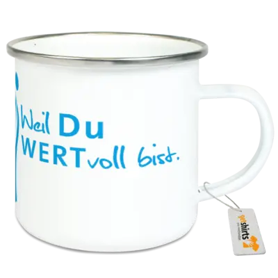 Motiv: Emaille-Tasse