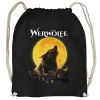 Motiv: Cotton Gymsac - Sonstige - Werwölfe - bestimme auf Wunsch Details wie Produkt, Grösse, Farbe und Position selbst ! Motiv: Cotton Gymsac - Sonstige - Werwölfe