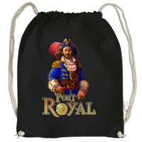 Motiv: Cotton Gymsac - Sonstige - Port Royal Captain male - bestimme auf Wunsch Details wie Produkt, Grösse, Farbe und Position selbst ! Motiv: Cotton Gymsac - Sonstige - Port Royal Captain male