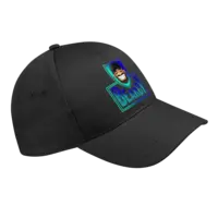 Motiv: 5 Panel Cap Curved Basic - BeardyLP Main Logo - bestimme auf Wunsch Details wie Produkt, Grösse, Farbe und Position selbst ! Motiv: 5 Panel Cap Curved Basic - BeardyLP Main Logo