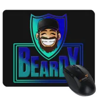 Motiv: Mousepad Textil - BeardyLP Main Logo - bestimme auf Wunsch Details wie Produkt, Grösse, Farbe und Position selbst ! Motiv: Mousepad Textil - BeardyLP Main Logo