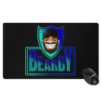 Motiv: Gamingpad - BeardyLP Main Logo - bestimme auf Wunsch Details wie Produkt, Grösse, Farbe und Position selbst ! Motiv: Gamingpad - BeardyLP Main Logo