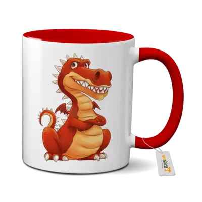 Motiv: Tasse farbig - Sonstige - Drache 