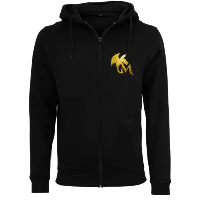 Motiv: Heavy Zip-Hoodie - Midgard - Logo Gold M 