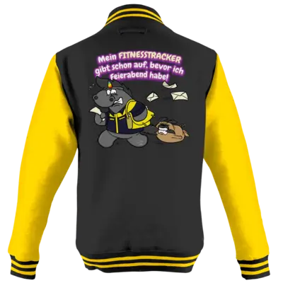 Motiv: College Jacke - Beruf Postbote - Grummeleinhorn 