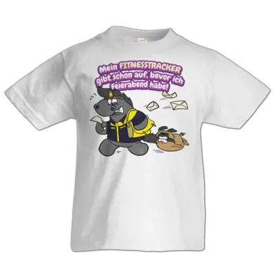 Motiv: Kids T-Shirt Premium FAIR WEAR - Beruf Postbote - Grummeleinhorn 