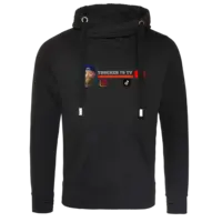 Motiv: Cross Neck Hoodie