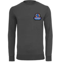 Motiv: Light Crew Sweatshirt - Logo mit schwarzem Rand 