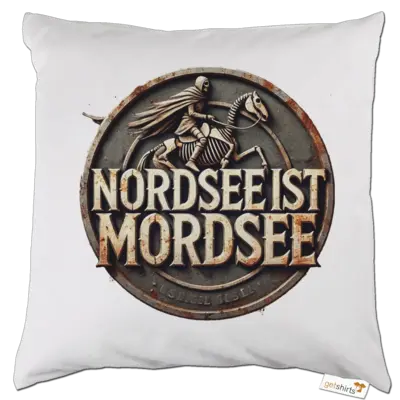 Motiv: Kissen - Nordsee ist Mordsee 