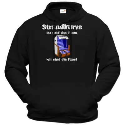 Motiv: Hoodie Premium FAIR WEAR - Strandkurve Strandkorb 