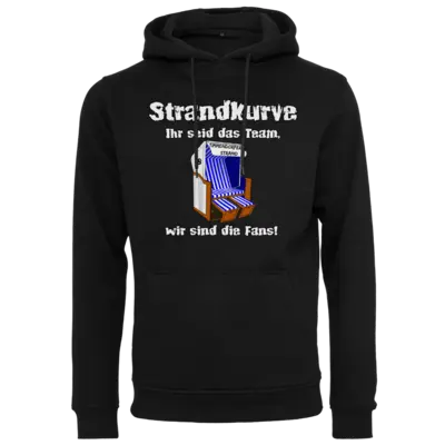 Motiv: Heavy Hoodie - Strandkurve Strandkorb 