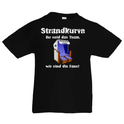 Motiv: Kids T-Shirt Premium FAIR WEAR - Strandkurve Strandkorb 