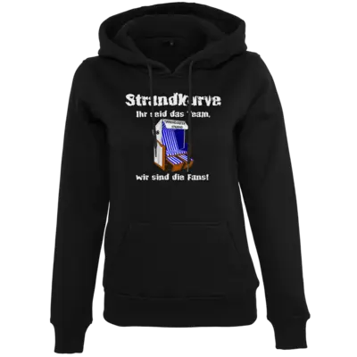 Motiv: Womens Heavy Hoody - Strandkurve Strandkorb 