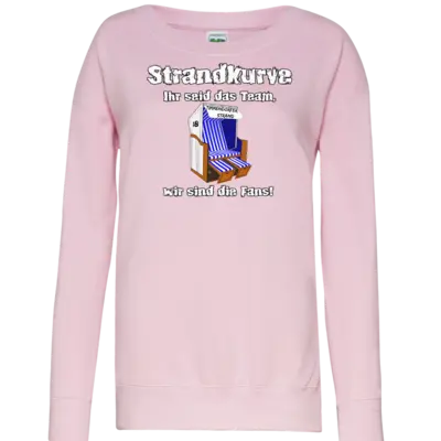 Motiv: Women`s Sweat - Strandkurve Strandkorb 