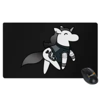 Motiv: Gamingpad - Heavy Metal Hörnchen - bestimme auf Wunsch Details wie Produkt, Grösse, Farbe und Position selbst ! Motiv: Gamingpad - Heavy Metal Hörnchen