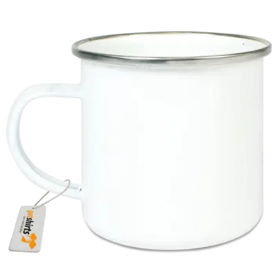 Motiv: Emaille-Tasse - Why Are People – Vintage  - Bild 2