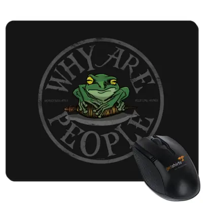 Motiv: Mousepad Textil - Why Are People – Vintage 