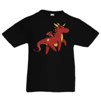 Motiv: Kids T-Shirt Premium FAIR WEAR - Drachenhörnchen - bestimme auf Wunsch Details wie Produkt, Grösse, Farbe und Position selbst ! Motiv: Kids T-Shirt Premium FAIR WEAR - Drachenhörnchen