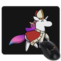 Motiv: Mousepad Textil - Papsthörnchen - bestimme auf Wunsch Details wie Produkt, Grösse, Farbe und Position selbst ! Motiv: Mousepad Textil - Papsthörnchen
