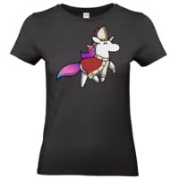 Motiv: T-Shirt Damen Premium FAIR WEAR - Papsthörnchen - bestimme auf Wunsch Details wie Produkt, Grösse, Farbe und Position selbst ! Motiv: T-Shirt Damen Premium FAIR WEAR - Papsthörnchen