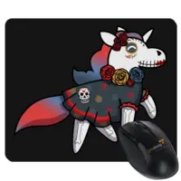 Motiv: Mousepad Textil - Día de los Muertos Hörnchen 