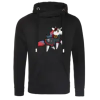 Motiv: Cross Neck Hoodie - Día de los Muertos Hörnchen 