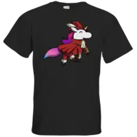 Motiv: T-Shirt Premium - Rotmagier Hörnchen - bestimme auf Wunsch Details wie Produkt, Grösse, Farbe und Position selbst ! Motiv: T-Shirt Premium - Rotmagier Hörnchen