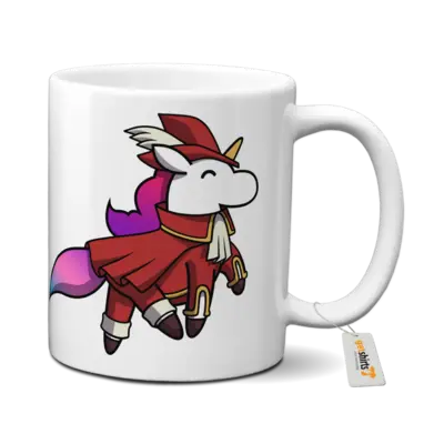 Motiv: Tasse - Rotmagier Hörnchen 