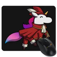 Motiv: Mousepad Textil - Rotmagier Hörnchen - bestimme auf Wunsch Details wie Produkt, Grösse, Farbe und Position selbst ! Motiv: Mousepad Textil - Rotmagier Hörnchen