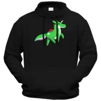 Motiv: Hoodie Premium FAIR WEAR - Yoshi Hörnchen - bestimme auf Wunsch Details wie Produkt, Grösse, Farbe und Position selbst ! Motiv: Hoodie Premium FAIR WEAR - Yoshi Hörnchen