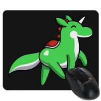 Motiv: Mousepad Textil - Yoshi Hörnchen - bestimme auf Wunsch Details wie Produkt, Grösse, Farbe und Position selbst ! Motiv: Mousepad Textil - Yoshi Hörnchen