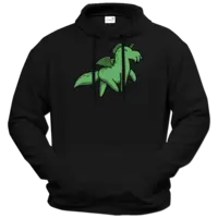 Motiv: Hoodie Premium FAIR WEAR - Cthulhu Hörnchen - bestimme auf Wunsch Details wie Produkt, Grösse, Farbe und Position selbst ! Motiv: Hoodie Premium FAIR WEAR - Cthulhu Hörnchen