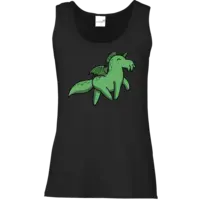 Motiv: Tank Top Damen Classic - Cthulhu Hörnchen - bestimme auf Wunsch Details wie Produkt, Grösse, Farbe und Position selbst ! Motiv: Tank Top Damen Classic - Cthulhu Hörnchen