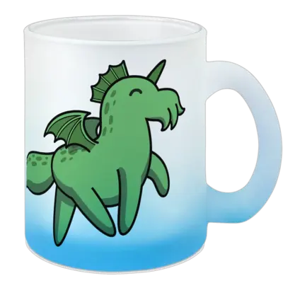 Motiv: Color Glas Mug - Cthulhu Hörnchen