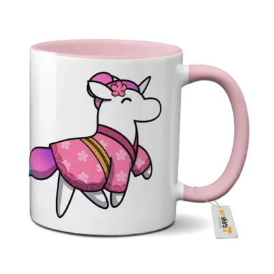 Motiv: Tasse farbig - Japanhörnchen 