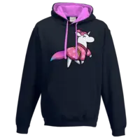 Motiv: Two-Tone Hoodie - Japanhörnchen - bestimme auf Wunsch Details wie Produkt, Grösse, Farbe und Position selbst ! Motiv: Two-Tone Hoodie - Japanhörnchen