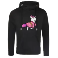 Motiv: Cross Neck Hoodie - Japanhörnchen - bestimme auf Wunsch Details wie Produkt, Grösse, Farbe und Position selbst ! Motiv: Cross Neck Hoodie - Japanhörnchen