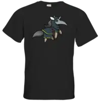 Motiv: T-Shirt Premium - Pestdoktor Hörnchen - bestimme auf Wunsch Details wie Produkt, Grösse, Farbe und Position selbst ! Motiv: T-Shirt Premium - Pestdoktor Hörnchen