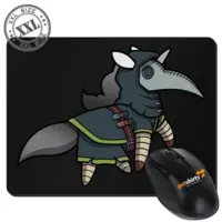 Motiv: XXL Mousepad - Pestdoktor Hörnchen - bestimme auf Wunsch Details wie Produkt, Grösse, Farbe und Position selbst ! Motiv: XXL Mousepad - Pestdoktor Hörnchen