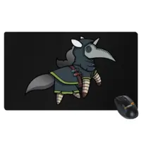 Motiv: Gamingpad - Pestdoktor Hörnchen - bestimme auf Wunsch Details wie Produkt, Grösse, Farbe und Position selbst ! Motiv: Gamingpad - Pestdoktor Hörnchen