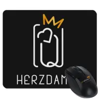 Motiv: Mousepad Textil - HD Schwarz 