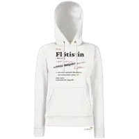 Motiv: Hoodie Damen Classic - Flötistin - bestimme auf Wunsch Details wie Produkt, Grösse, Farbe und Position selbst ! Motiv: Hoodie Damen Classic - Flötistin