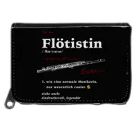 Motiv: Geldboerse - Flötistin 