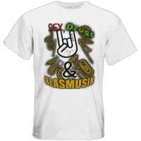 Motiv: T-Shirt Premium - Sex, Drugs & BLSMSK - bestimme auf Wunsch Details wie Produkt, Grösse, Farbe und Position selbst ! Motiv: T-Shirt Premium - Sex, Drugs & BLSMSK