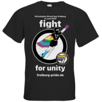 Motiv: T-Shirt Premium - Fight for Unity (Motto 2025) - bestimme auf Wunsch Details wie Produkt, Grösse, Farbe und Position selbst ! Motiv: T-Shirt Premium - Fight for Unity (Motto 2025)