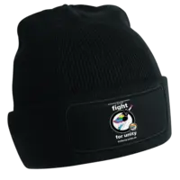 Motiv: Patch Beanie - Fight for Unity (Motto 2025) - bestimme auf Wunsch Details wie Produkt, Grösse, Farbe und Position selbst ! Motiv: Patch Beanie - Fight for Unity (Motto 2025)