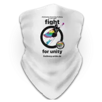 Motiv: Schlauchtuch - Fight for Unity (Motto 2025) - bestimme auf Wunsch Details wie Produkt, Grösse, Farbe und Position selbst ! Motiv: Schlauchtuch - Fight for Unity (Motto 2025)